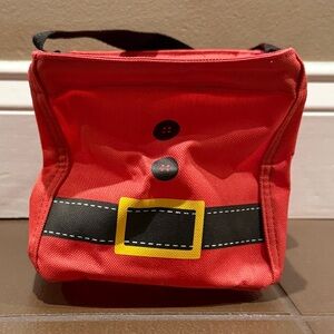 Thirty One Red Santa Bag with Belt Design